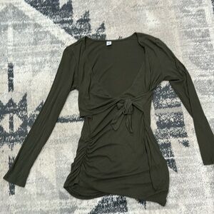 Maternity Wrap Tie-Front